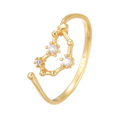 Zodiac Constellation Ring
